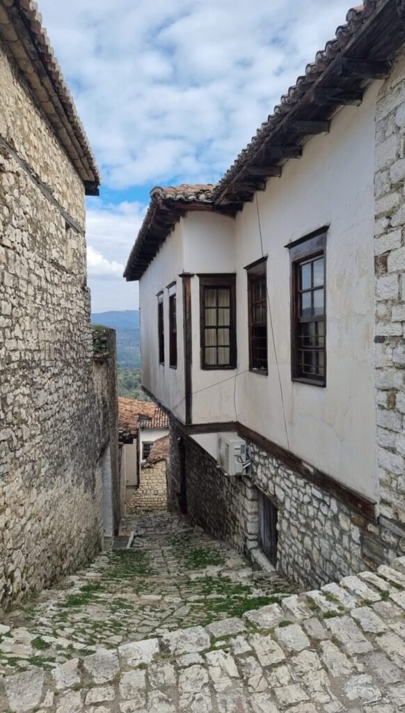 Berat Albania Narrow Streets
