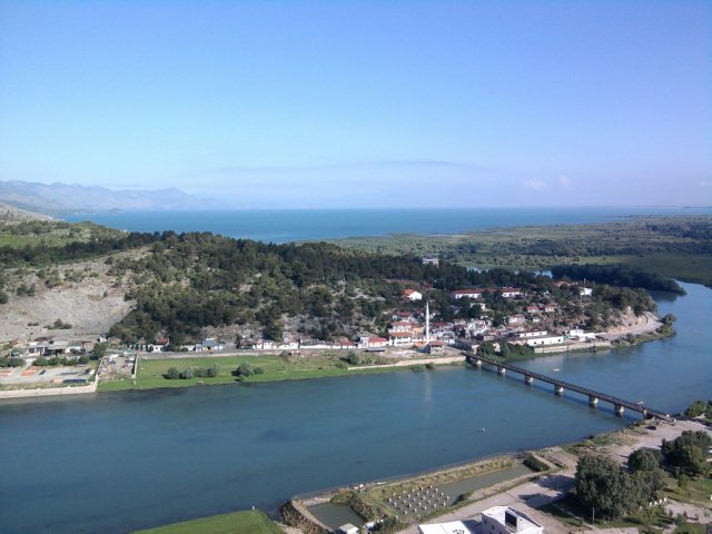 VIEW OF SHKODRA LAKE 